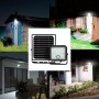 Solar-powered spotlight Velamp CUBE 10 W 4000 K 1500 lm White