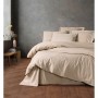 Parure de couette Beige 220 x 240 cm
