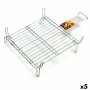 Grill La Dehesa Zinc plated steel 40 x 40 cm Double (5 Units)