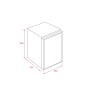 Freezer Teka RSF10080EU White