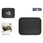 Tray Quttin Black 45 x 35 cm (24 Units)
