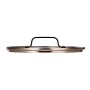 Casserole with lid San Ignacio denia experto Black Red Ø 24 cm