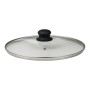 Casserole with Lid San Ignacio experto Black Transparent Aluminium Crystal