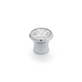 Doorknob Rei 943 Aluminium Crystal Ø 27 x 23 mm 4 Pieces Doorknob Rei 943 Aluminium Crystal Ø 27 x 23 mm 4 Pieces