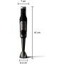 Mixeur plongeant Philips HR2684/00 Noir 1200 W
