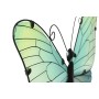 Wall Decoration Home ESPRIT Yellow Blue Green Lilac Butterfly Shabby Chic 46 x 1,5 x 46 cm (4 Units)