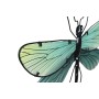 Wall Decoration Home ESPRIT Yellow Blue Green Lilac Shabby Chic Dragonfly 46 x 1 x 31 cm (4 Units)