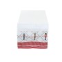 Table Runner Home ESPRIT Red Green Beige 50 x 150 x 0,2 cm