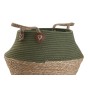 Decorative box Home ESPRIT Green Natural Natural Fibre (3 Pieces)