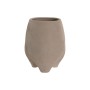 Planter Home ESPRIT Light brown Ceramic Urban 23 x 23 x 30 cm