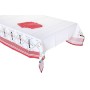 Stain-proof resined tablecloth Home ESPRIT White Red Green Beige (9 Pieces)