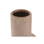 Vase Home ESPRIT Beige Ceramic