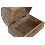 Jewelry box Home ESPRIT Brown Mango wood (2 Units)