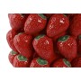 Vase Home ESPRIT Red Ceramic Stoneware Strawberries Tropical 23 x 23 x 34 cm