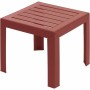 Table d'appoint Grosfillex Miami Rouge 40 x 40 x 41 cm