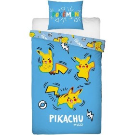Duvet cover set Pokémon Blue 2 Pieces Duvet cover set Pokémon Blue 2 Pieces