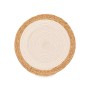 Dessous de plat Kinvara Blanc Marron Coton Algues marines 35 x 0,6 x 35 cm (24 Unités)