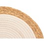 Dessous de plat Kinvara Blanc Marron Coton Algues marines 35 x 0,6 x 35 cm (24 Unités)