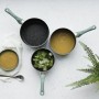 Set de Casseroles Livoo Ø 18 cm Ø 20 cm Ø 16 cm Vert Aluminium 3 Pièces