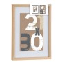 Cadre photo Gift Decor Naturel verre Bois MDF 30 x 40 cm (6 Unités)