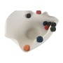 Centerpiece Home ESPRIT White Multicolour Pompoms Urban 47 X 38 X 20 CM