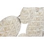 Decorative Figure Home ESPRIT White Golden Circles Stripped 102 X 7 X 74 CM