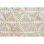 Decorative Figure Home ESPRIT White Golden Circles Stripped 102 X 7 X 74 CM