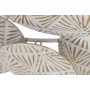 Decorative Figure Home ESPRIT White Golden Circles Stripped 102 X 7 X 74 CM