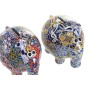 Money box Home ESPRIT Resin (2 Units)