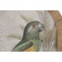 Painting Home ESPRIT Green Natural Parrot Tropical 35 X 2,5 X 60 CM (2 Units)