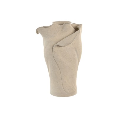 Vase Home ESPRIT White Ceramic Traditional style Modern 24 x 24 x 37 cm