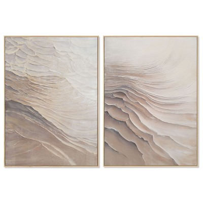 Painting Home ESPRIT Modern 103 x 4 x 143 cm (2 Units)