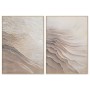 Painting Home ESPRIT Modern 103 x 4 x 143 cm (2 Units)