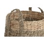 Decorative basket Home ESPRIT Natural Tropical 35 x 35 x 45 cm (2 Pieces)