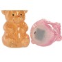 Décoration lumineuse Home ESPRIT Verre Urbaine 13 x 14 x 20 cm (2 Unités)