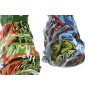 Figurine Décorative Home ESPRIT Bleu Vert Multicouleur Chien 9,5 X 13 X 16 CM (2 Unités)