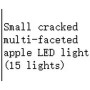 Lighting decoration Home ESPRIT Crystal Shabby Chic 12 x 12 x 17 cm (2 Units)