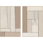 Cadre Home ESPRIT Marron Beige Moderne Scandinave (2 Unités)