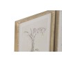 Painting Home ESPRIT Blue White Oriental 35 x 2,5 x 45 cm (4 Units)