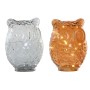 Décoration lumineuse Home ESPRIT Verre 15 X 12 X 20 CM (2 Unités)