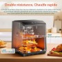 Friteuse à Air Cosori Dual Blaze Chef Edition 1700 W Noir