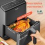 Friteuse à Air Cosori Dual Blaze Chef Edition 1700 W Noir