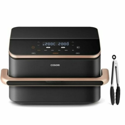 Friteuse à Air Cosori Cosori Dual Basket Twinfry Chef Edition 10 L Noir Argenté Métallisé 2800 W