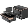 Friteuse à Air Cosori Cosori Dual Basket Twinfry Chef Edition 10 L Noir Argenté Métallisé 2800 W