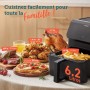 Friteuse à Air Cosori Premium II Chef Edition Noir 1700 W