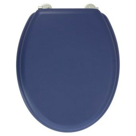 Toilet Seat Gelco Dolce Navy Blue MDF Wood Toilet Seat Gelco Dolce Navy Blue MDF Wood