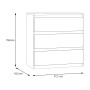 Chest of drawers Green
