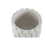 Vase Home ESPRIT White Stoneware Mediterranean 22 X 22 X 17,5 cm