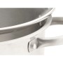 Casserole with glass lid Kinvara Silver 3,8 L 29 x 12 x 22 cm 29 x 16 x 22 cm Induction (6 Units)