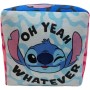 Coussin Stitch 28 x 30 x 29 cm Bleu Polyester Enfant